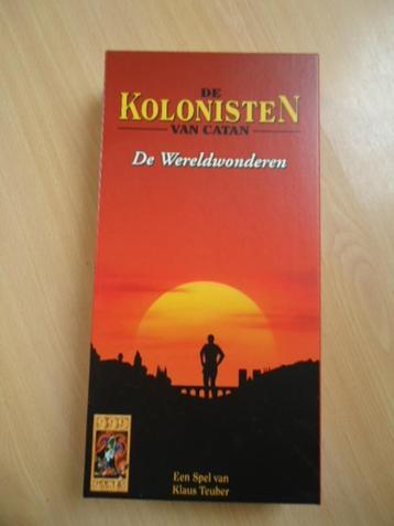 De Kolonisten van Catan uitbreiding: De Wereldwonderen beschikbaar voor biedingen