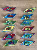 HIT Jaarbadges, Ophalen of Verzenden, Gebruikt, Embleem, Speld of Insigne