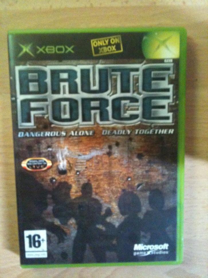 Brute Force voor de XBOX, Spelcomputers en Games, Games | Xbox Original, Zo goed als nieuw, Vechten, 1 speler, Vanaf 16 jaar, Ophalen of Verzenden