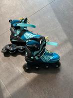 Skeelers verstelbaar maat 33-37 + beschermset, Overige merken, Kinderen, Ophalen of Verzenden, Inline skates 4 wielen