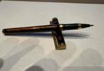 Pen Vintage balpen S.T. Dupont Paris goudstof lak de chine, Ophalen of Verzenden, Zo goed als nieuw, Vulpen, Overige merken
