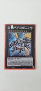 Yugioh NECH Number 99: Utopic Dragon, Verzenden, Nieuw, Losse kaart, Foil
