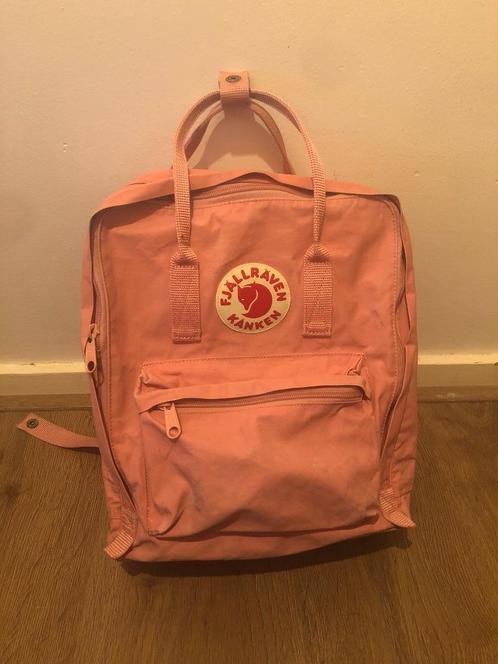 Roze Fjallraven kanken tas, Sieraden, Tassen en Uiterlijk, Tassen | Rugtassen, Gebruikt, Overige merken, 25 tot 40 cm, 30 tot 45 cm