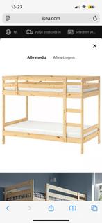 Stapelbed Ikea MYDAL, Ophalen, 90 cm, Tweepersoons, Minder dan 160 cm