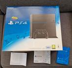 Playstation PS4, 500GB, Spelcomputers en Games, Spelcomputers | Sony PlayStation 4, Original, Met 2 controllers, Gebruikt, Ophalen of Verzenden