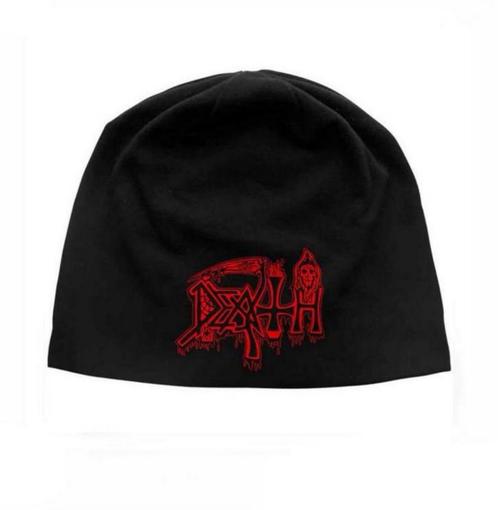 Death, muts, Logo', pet,metal, rock, man, vrouw, biker, Verzamelen, Muziek, Artiesten en Beroemdheden, Nieuw, Kleding, Ophalen of Verzenden
