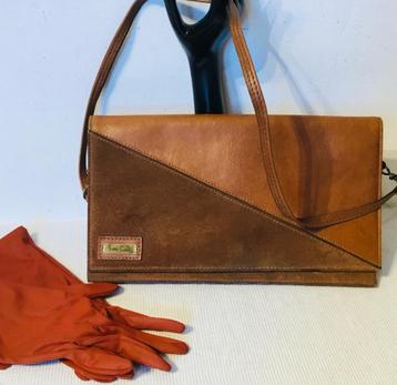 Pierre Cardin, vintage tas, leder, inc gala handschoenen beschikbaar voor biedingen