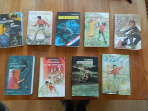 9x Jan Terlouw  HC met stofomslag ( lso 3 of samen 22,50, Boeken, Kinderboeken | Jeugd | 10 tot 12 jaar, Zo goed als nieuw, Fictie