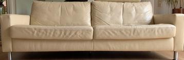Topform( W. Schillig) 2-zitsbank 204cm;zitting comfort soft.