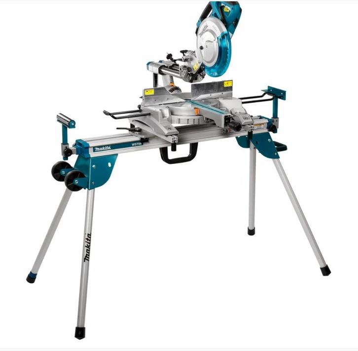 TE HUUR Afkortzaag, Doe-het-zelf en Verbouw, Gereedschap | Zaagmachines, Zo goed als nieuw, Afkortzaag, 1200 watt of meer, 30 tot 70 mm