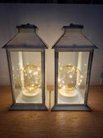 2 leuke lantaarns, Kunststof, Overige typen, Ophalen of Verzenden, Batterij
