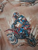 Gordijn met crossmotoren, Ophalen, 200 cm of meer, 200 cm of meer