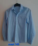 Overhemd  blouse lichtblauw maat 146, Ophalen of Verzenden, Zo goed als nieuw, Jongen, Overhemd of Blouse