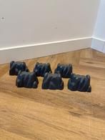 Heel goed 6x grijs Brio houten trein spoor verhoger rots set, Ophalen of Verzenden, Zo goed als nieuw