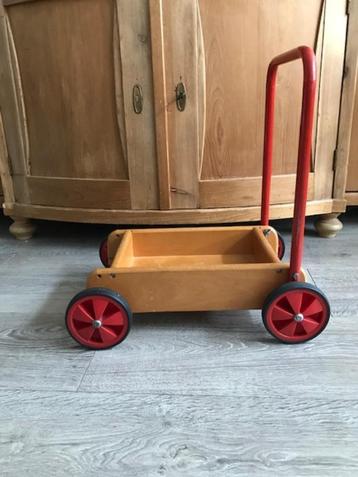 Origineel loopwagentje - hout beschikbaar voor biedingen