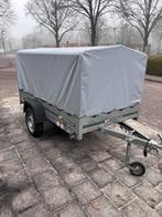 Unitrailer 2.30 x 1.25 met huif, Auto diversen, Aanhangers en Bagagewagens, Ophalen, Gebruikt