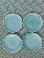 MARCADO Diner borden 4x | Zeeblauw, Huis en Inrichting, Keuken | Servies, Ophalen of Verzenden, Overige stijlen, Bord(en)