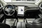 Tesla Model X 90D Free Super Charge (bj 2016, automaat), Model X, Gebruikt, Lichtsensor, Blauw