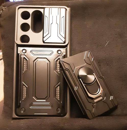 TE KOOP: SAMSUNG S24 ULTRA PHONE CASE MET PASHOUDER, Telecommunicatie, Mobiele telefoons | Hoesjes en Frontjes | Samsung, Nieuw