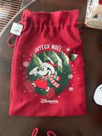 Disney kerst cadeauzak en 2 cadeaudoosjes (mickey en minnie), Ophalen of Verzenden, Mickey Mouse, Zo goed als nieuw, Overige typen