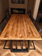 Mango houten eettafel + 6 stoelen, Huis en Inrichting, Tafels | Eettafels, Ophalen of Verzenden