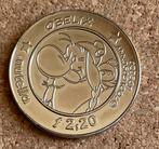 Penning - Nederland Nutella 1 Nutell Euro 2001 Obelix, Postzegels en Munten, Penningen en Medailles, Ophalen of Verzenden, Overige materialen