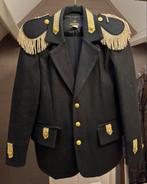 Carnavalsjasje met broek - Maat 46/S, Ophalen, Zo goed als nieuw, Maat 46 (S) of kleiner, Zwart