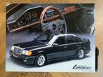Zeer grote brochure flyer Mercedes-Benz Lorinser 1988 izgs!, Zo goed als nieuw, Mercedes-Benz, Mercedes, Ophalen of Verzenden