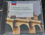 Franck - Symph. in D / Symph. Var. - Bolet / Chailly - Decca, Cd's en Dvd's, Ophalen of Verzenden, Romantiek, Zo goed als nieuw
