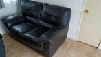 Gratis 2 zits lederen bank, Huis en Inrichting, Banken | Bankstellen, Ophalen, Gebruikt, 150 tot 200 cm, Tweepersoons