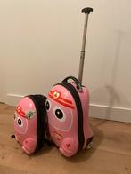 Cuties kinder trolley - roze, Gebruikt, Hard kunststof, Minder dan 50 cm, Ophalen of Verzenden