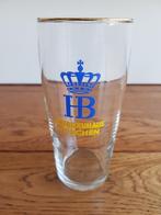 Speciaal bierglas HB Hofbräuhaus München, Ophalen of Verzenden, Zo goed als nieuw, Glas of Glazen, Overige merken