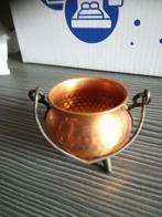 Messing keteltje, koperen kandelaar bel, snavelbekkan DALLAH, Ophalen of Verzenden, Koper