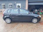 Volkswagen Polo 1.4 16V 59KW 2009 Zwart, Auto's, Volkswagen, Voorwielaandrijving, Stof, 4 cilinders, Zwart