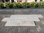 Terrastegels Forest Nordic White 80x40x4  houtstructuur., Ophalen, Nieuw, Hout