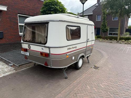 Eriba Touring Pan Familia, Caravans en Kamperen, Caravans, Particulier, tot en met 3, 500 - 750 kg, Rondzit, Eriba, 2 aparte bedden