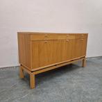 Retro dressoir lichtteak berken fineer tv kast wandkast, Ophalen of Verzenden, Huis en Inrichting