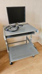 Computertafel gratis af te halen, Ophalen, Gebruikt, 70 tot 120 cm, Metaal