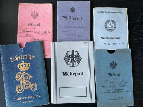 Gezocht: Wehrpassen & Militärpassen, Verzamelen, Militaria | Tweede Wereldoorlog, Overige soorten, Overige typen, Duitsland, Ophalen of Verzenden
