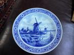 Delft porceleyne fles wandbord molen, Antiek en Kunst, Ophalen of Verzenden