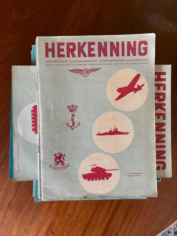 154x tijdschrift HERKENNING uit de periode 1949 t/m 1973 beschikbaar voor biedingen