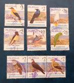 Pilipinas 2008 , 9 kleine pzs vogels, Verzenden, Gestempeld, Zuidoost-Azië