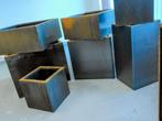 Cortenstaal plantenbakken - borderranden - overzetprofielen, Tuin en Terras, Bloembakken en Plantenbakken, Ophalen, Vierkant, Nieuw