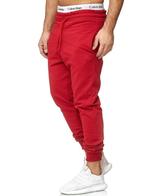 SALES! 5000 Rode regular joggingbroek maat L, Kleding | Heren, Sportkleding, Maat 52/54 (L), Nieuw, Ophalen of Verzenden, Rood