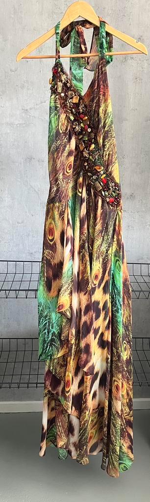 Exclusieve Gelegenheid Jurk maat 44, Kleding | Dames, Gelegenheidskleding, Zo goed als nieuw, Overige typen, Maat 42/44 (L), Zwart