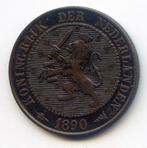 Nederland 2,5 Cent 1890, Postzegels en Munten, Munten | Nederland, Ophalen of Verzenden, Koning Willem III, Overige waardes