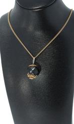 Git kraal 14k gouden ketting hanger antiek zeeland filigrain, Sieraden, Tassen en Uiterlijk, Antieke sieraden, Verzenden, Goud