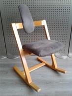 (Nr: 2) 1x Stokke (Variér) Pendulum (Grijs), Project!, Huis en Inrichting, Stoelen, Gebruikt, Metaal, Ophalen of Verzenden, Variér