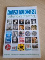 Canon Gehandicaptenzorg - Geschiedenis van de zorg, Boeken, Ophalen of Verzenden