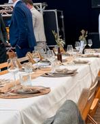 Huwelijk diner accessoires tafel dekken bruiloft, Ophalen, Zo goed als nieuw, Rechthoek